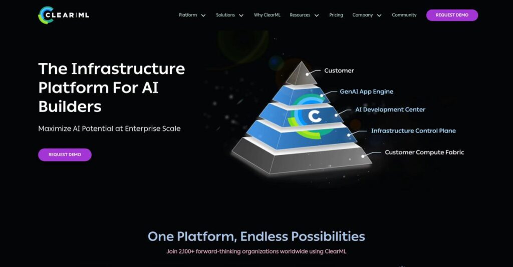 ClearML Homepage