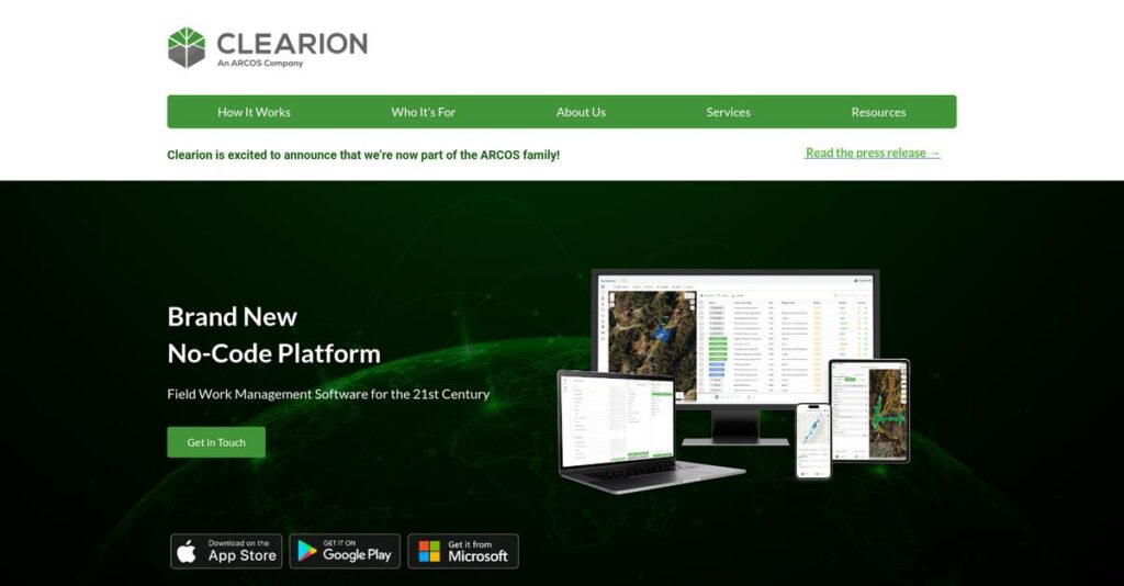Clearion Homepage