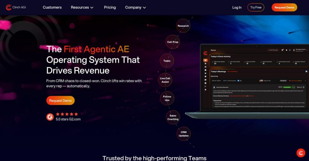 Clinch AGI Homepage