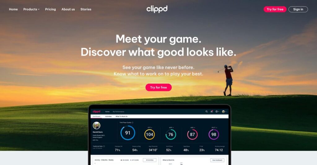 Clippd Homepage