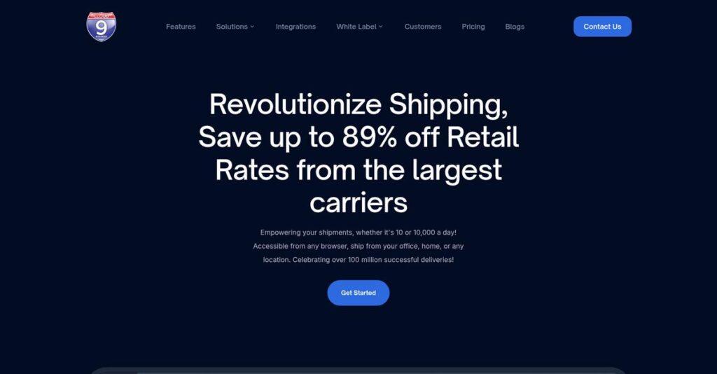 Cloud9Express Homepage