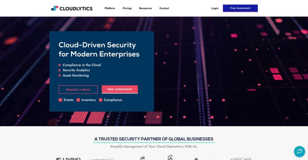 Cloudlytics Homepage