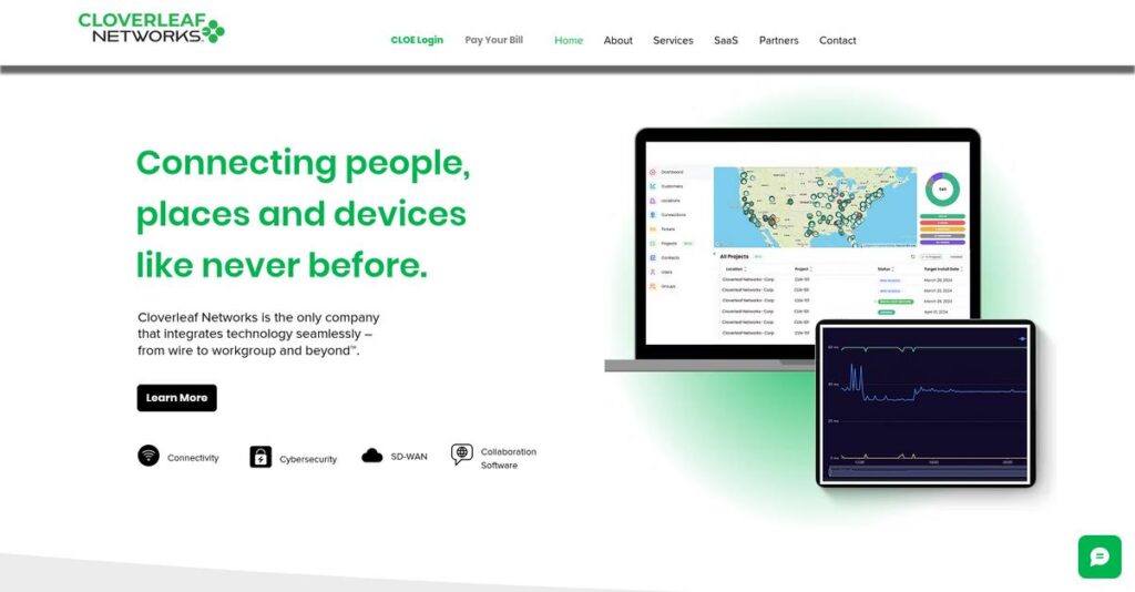Cloverleaf Networks Homepage