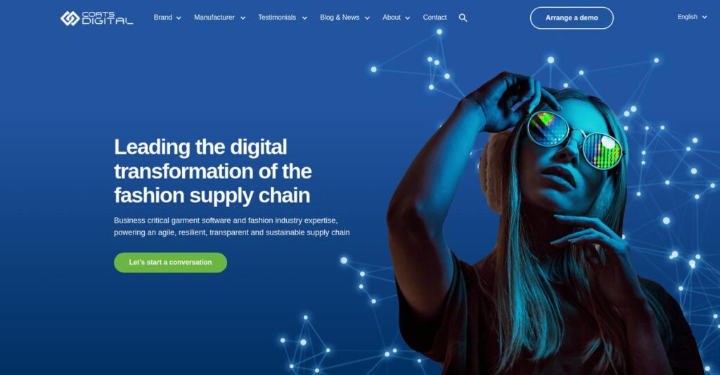 Coats Digital Homepage