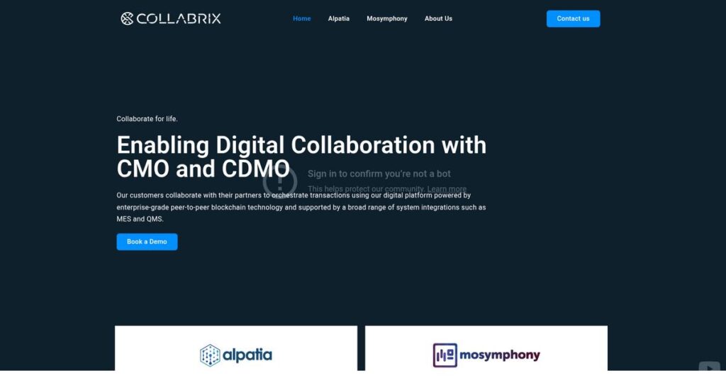 Collabrix Homepage