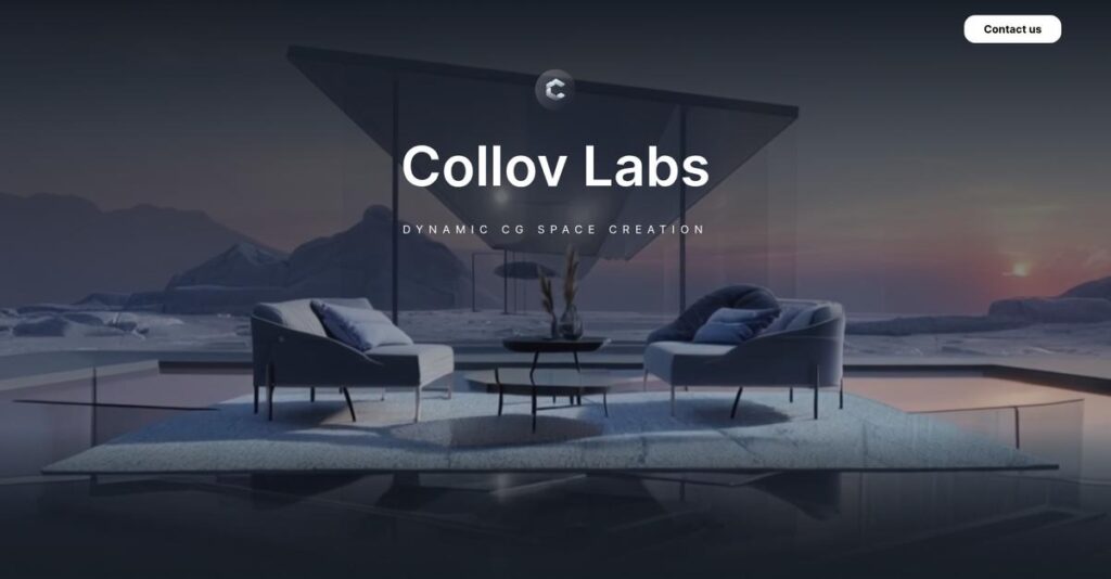 Collov AI Homepage