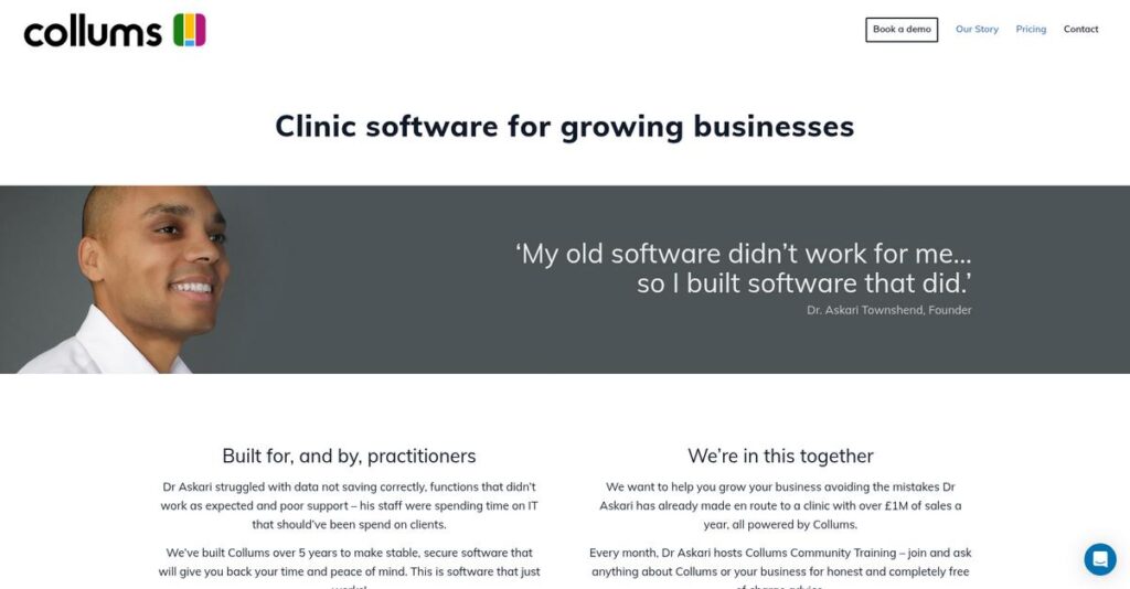Collums Homepage