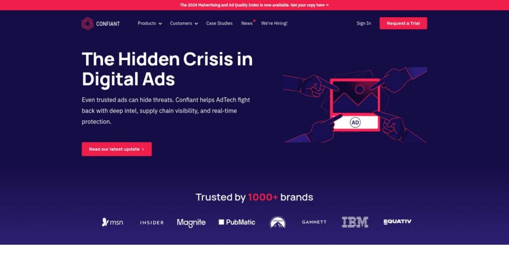 Confiant Homepage