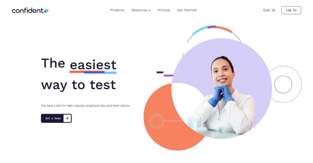 Confident Homepage
