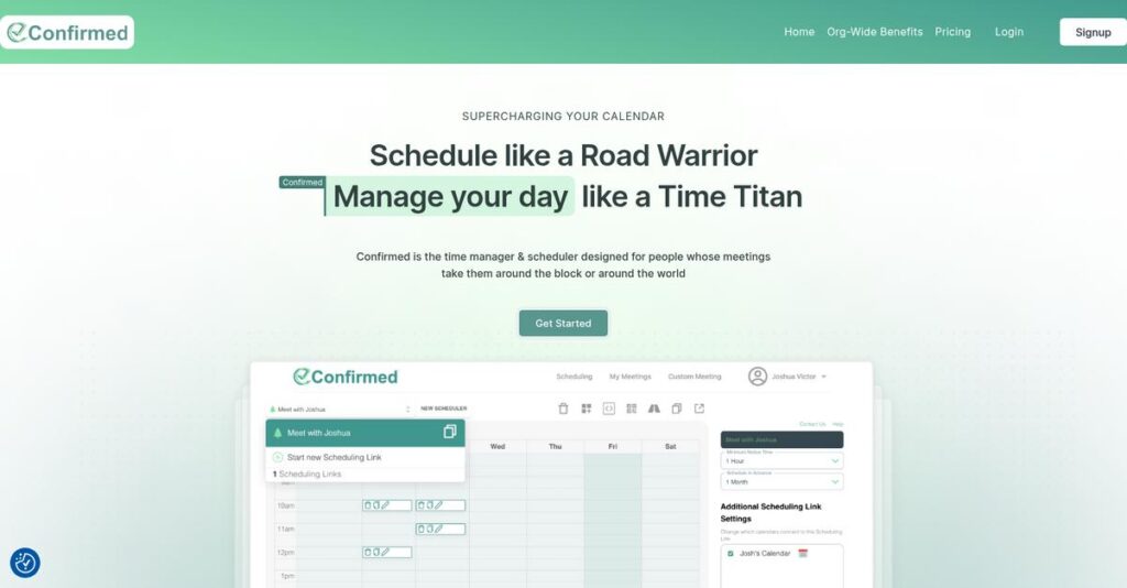 Confirmed Homepage
