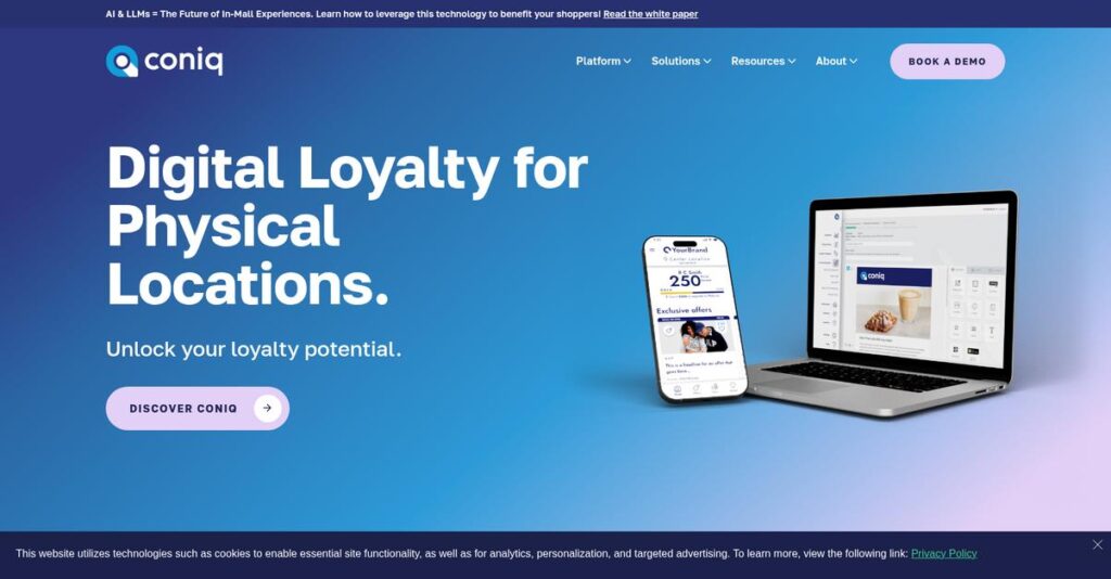Coniq Homepage