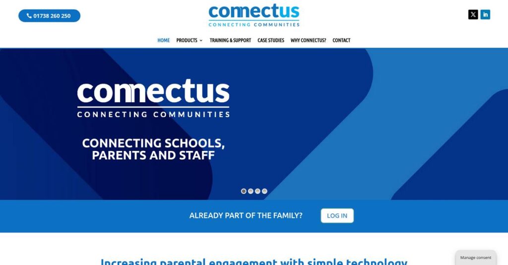 ConnectUs Homepage