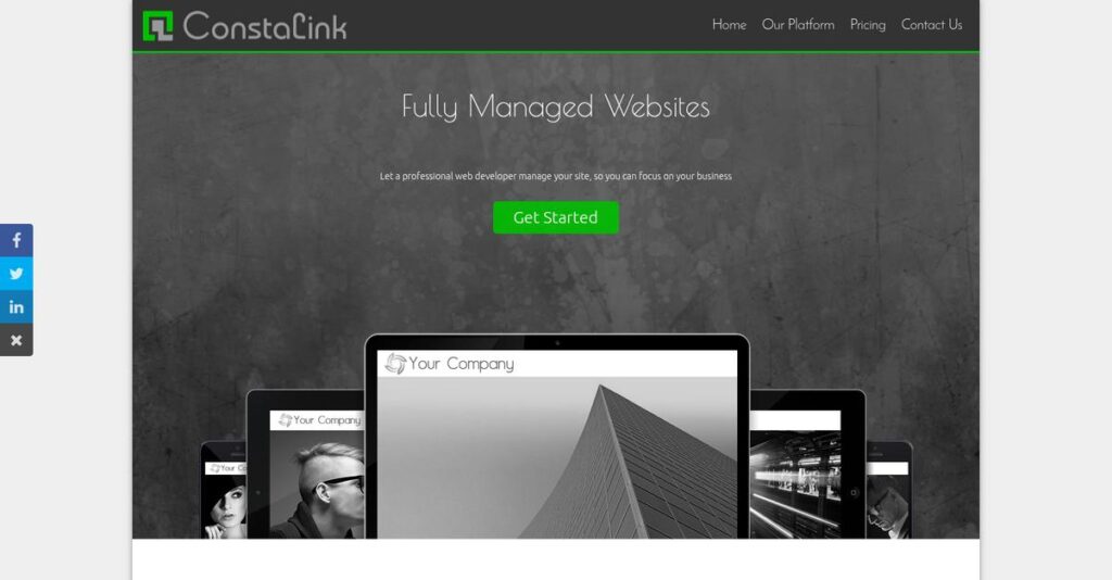 Constalink Software Homepage