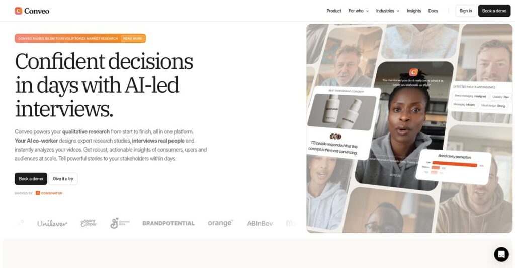 Conveo Homepage