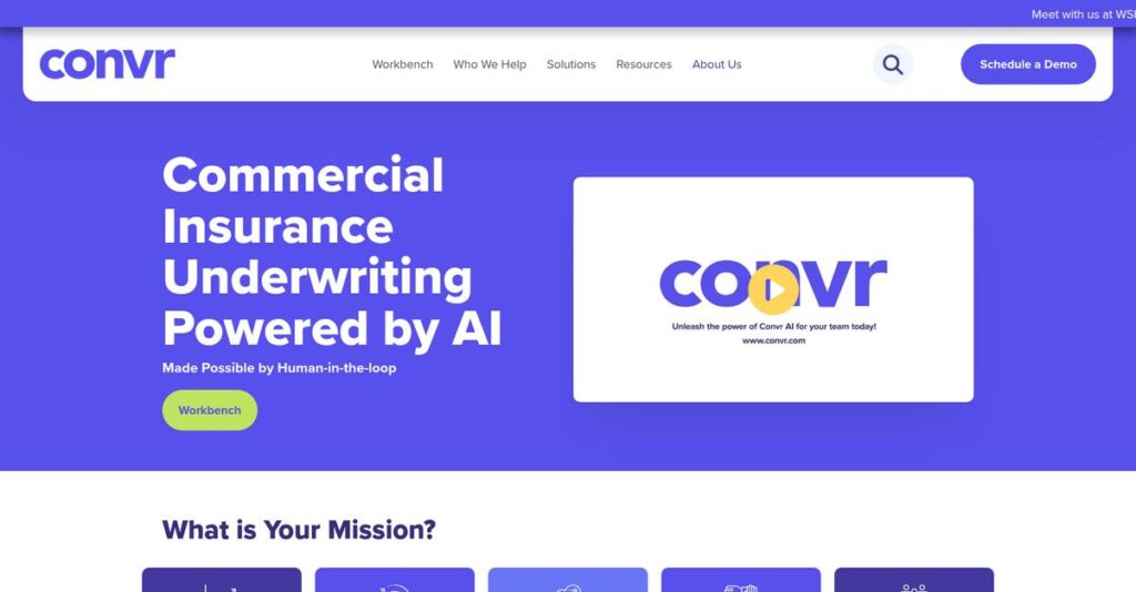 Convr AI Homepage