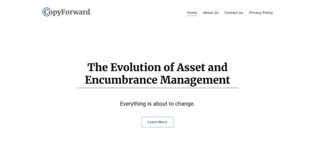 CopyForward Homepage