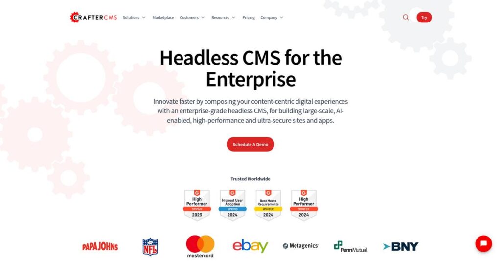 CrafterCMS Homepage