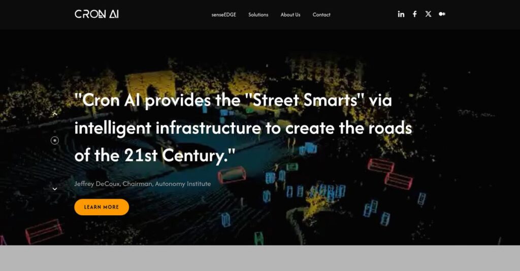 Cron AI Homepage