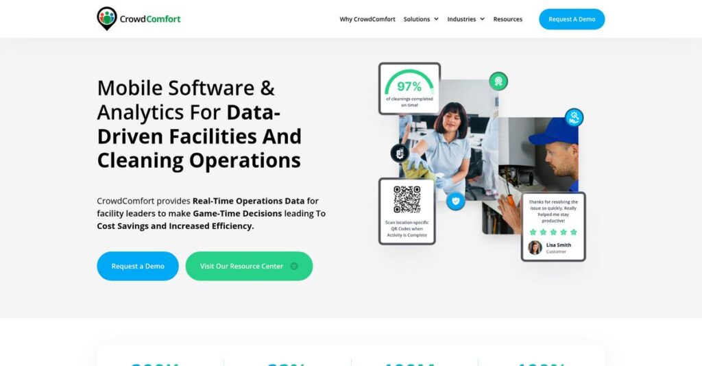 CrowdComfort Homepage