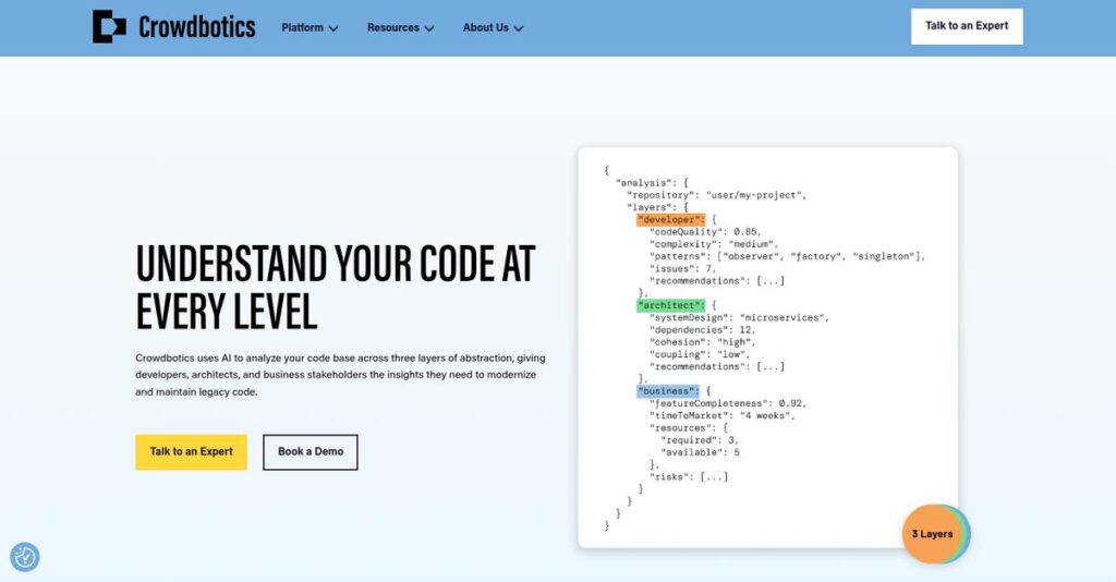 Crowdbotics Homepage