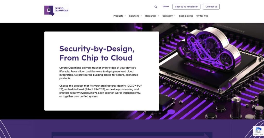 Crypto Quantique Homepage