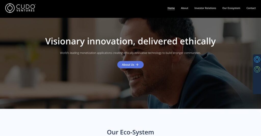 Cudo Homepage