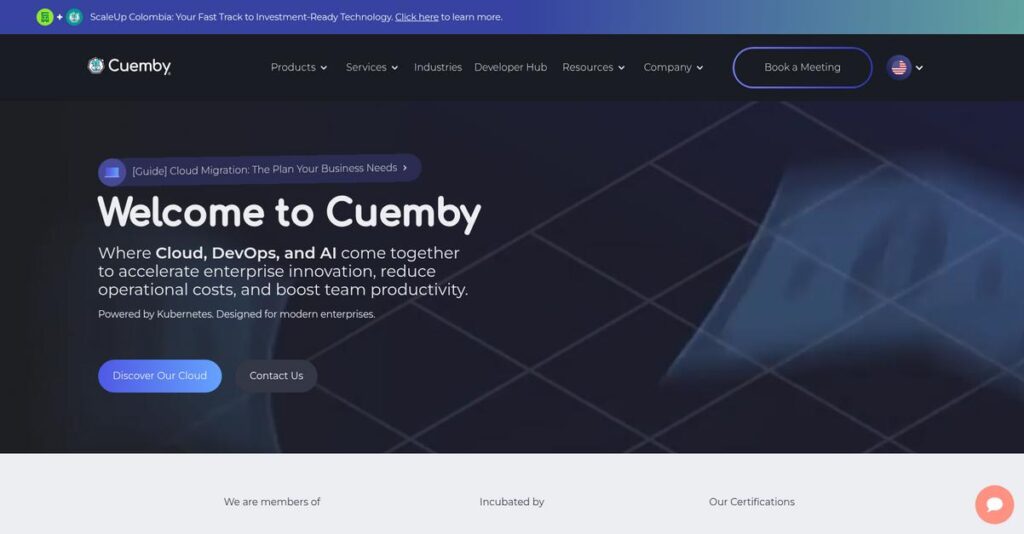 Cuemby Homepage
