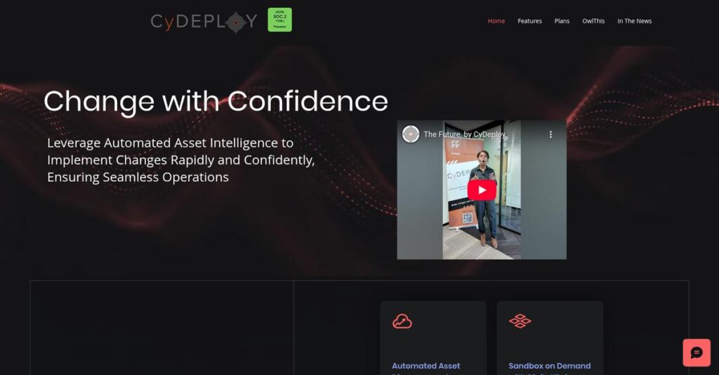 CyDeploy Homepage