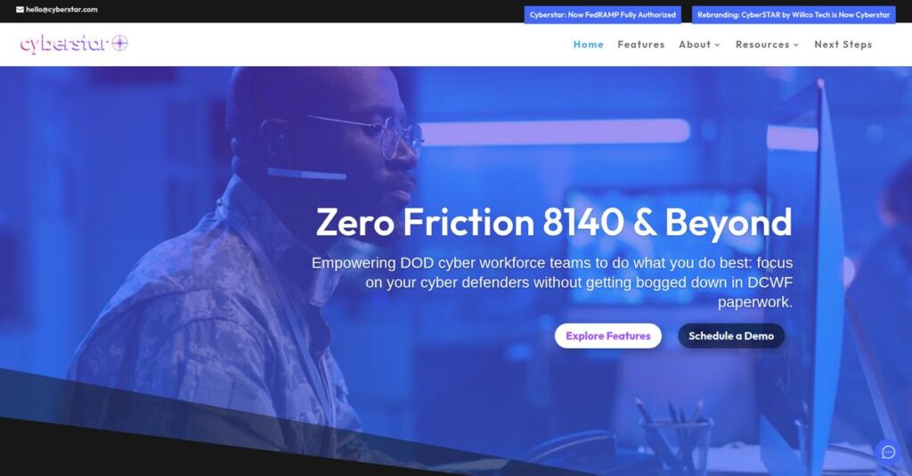 Cyberstar Homepage
