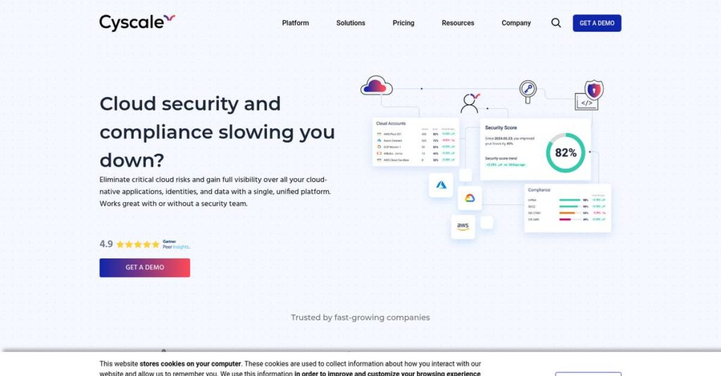 Cyscale Homepage