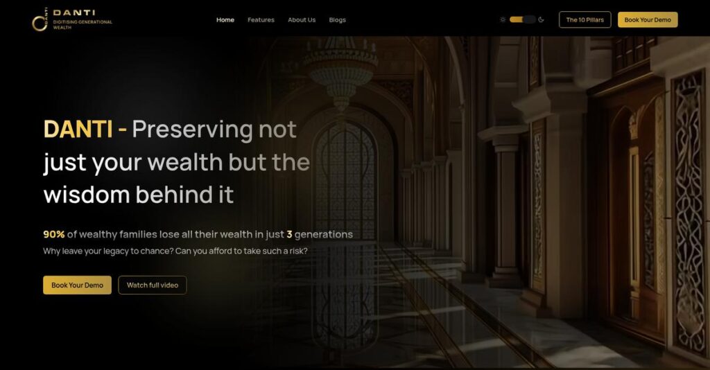 DANTI Homepage