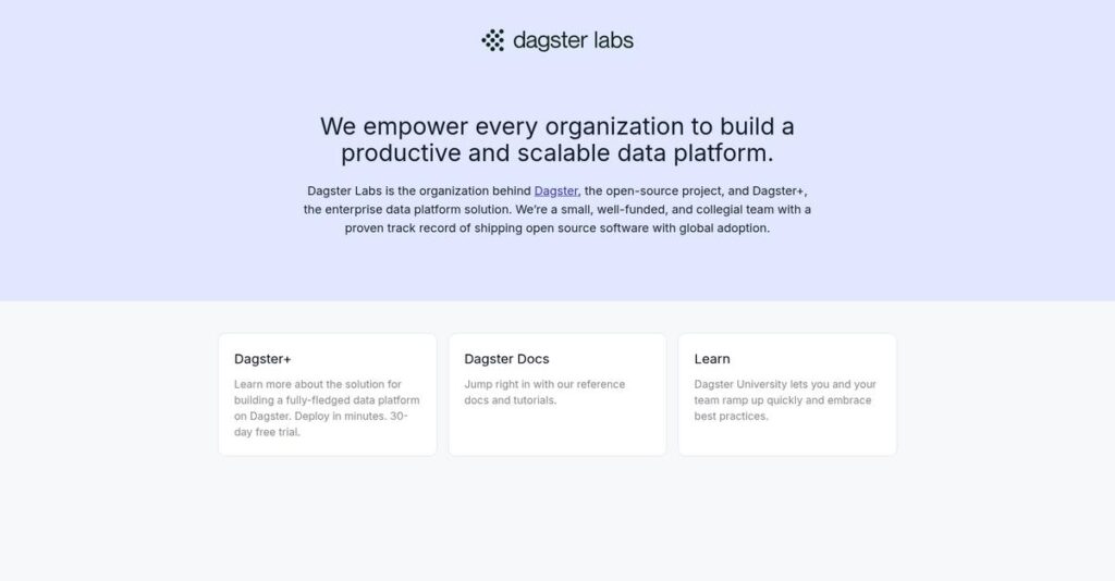 Dagster Labs Homepage