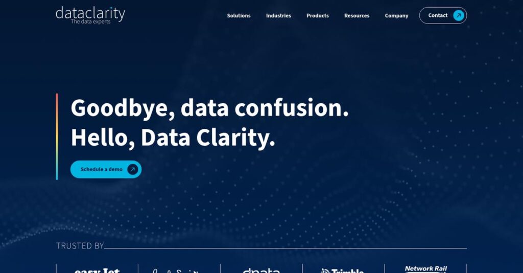 Data Clarity Homepage