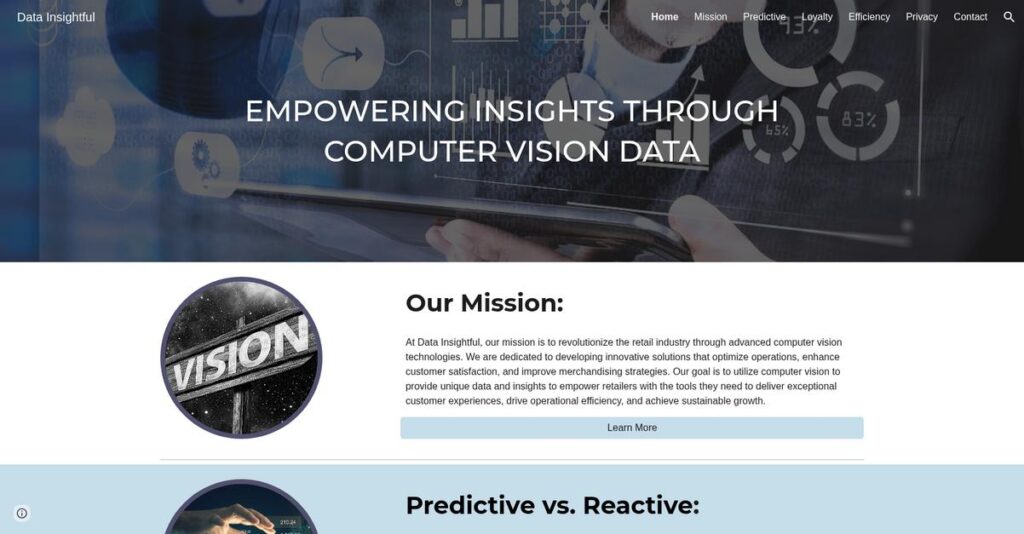 Data Insightful Homepage