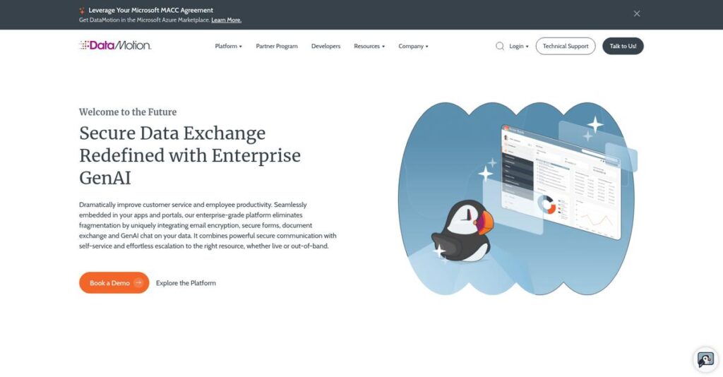 DataMotion Homepage