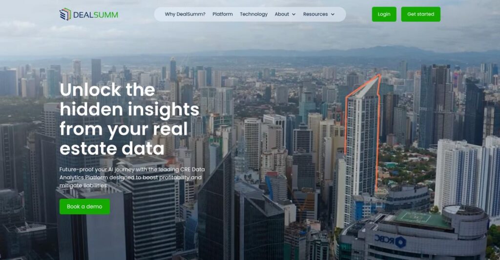 DealSumm Homepage