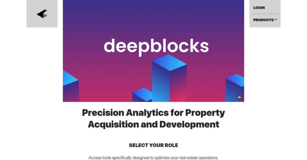 Deepblocks Homepage