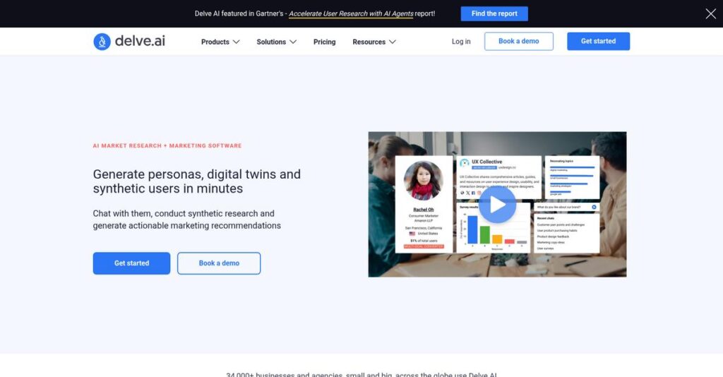 Delve AI Homepage