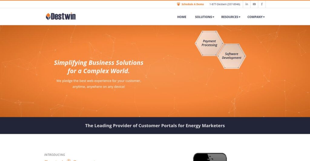 Destwin Homepage