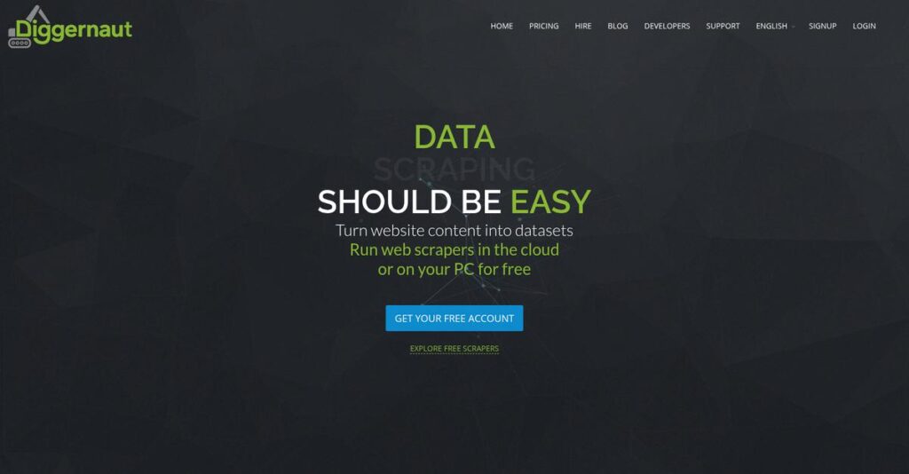 Diggernaut Homepage
