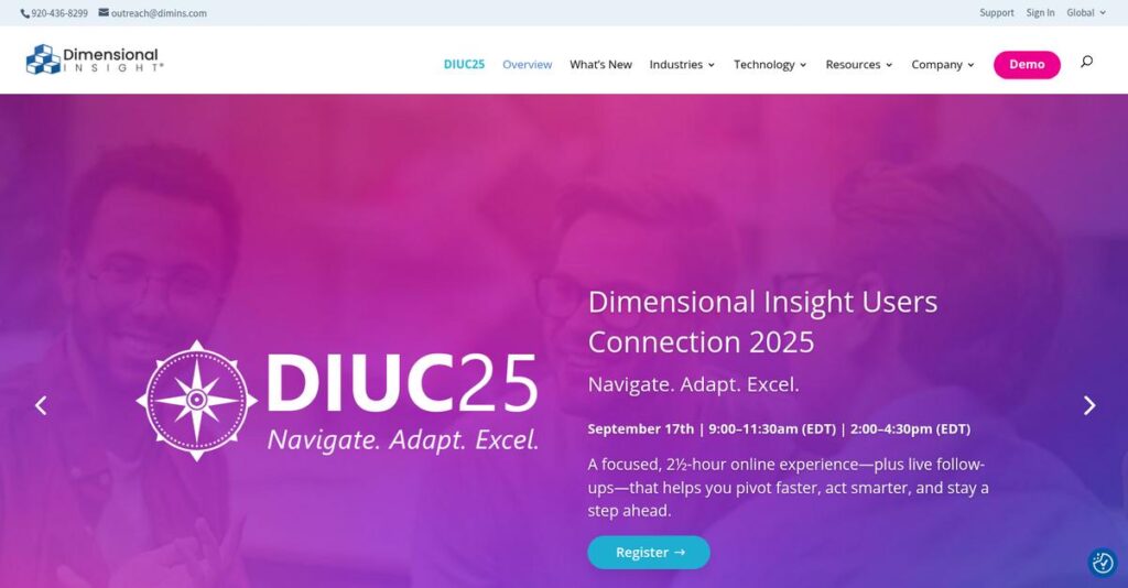 Dimensional Insight Homepage