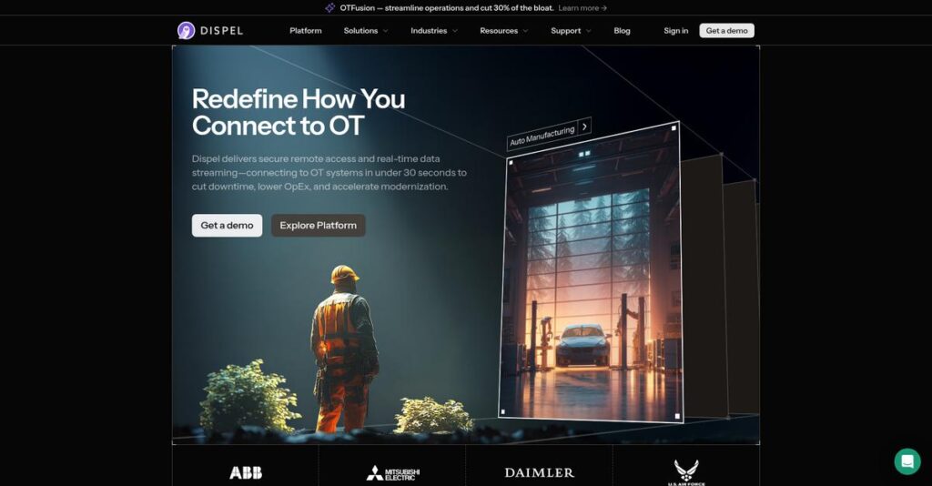 Dispel Homepage