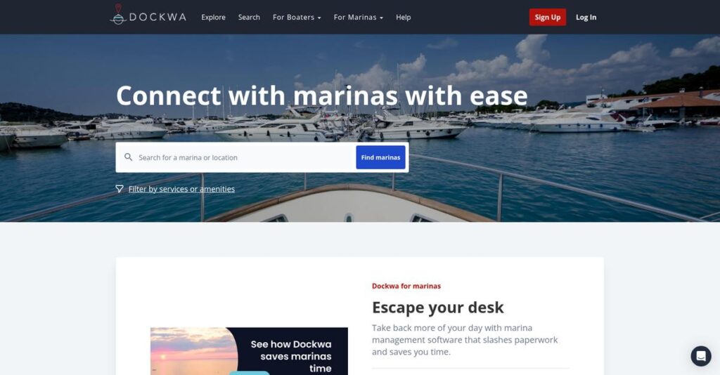 Dockwa Homepage