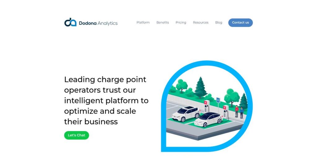 Dodona Analytics Homepage