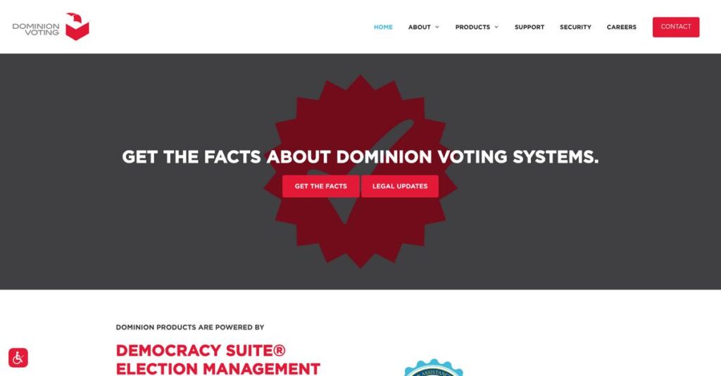 Dominion Voting Systems Homepage