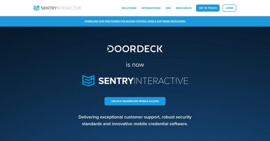 Doordeck Homepage