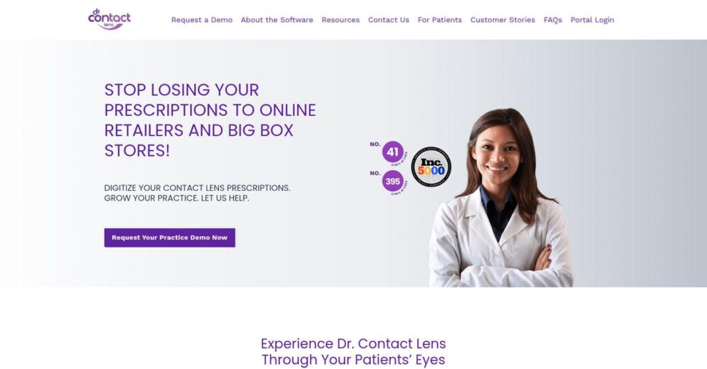 Dr. Contact Lens Homepage