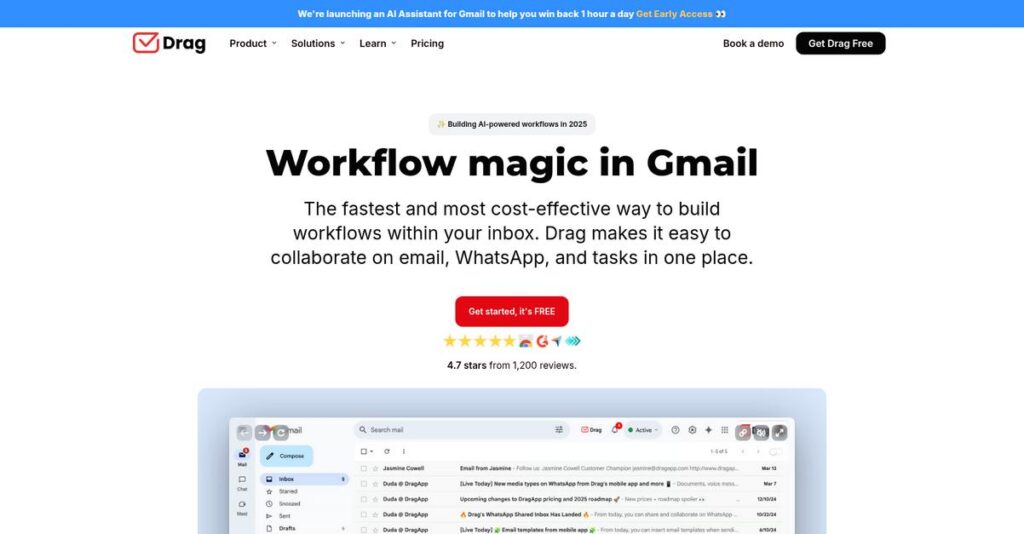 Drag Homepage