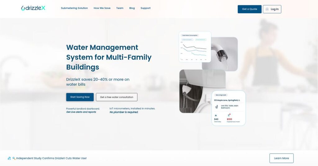 DrizzleX Homepage