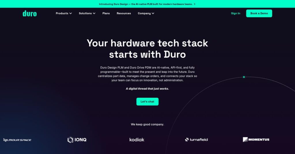 Duro Homepage